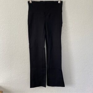 Soft Surroundings Women's Extra Small Black Elasticized Waist Pull On Yoga Pants